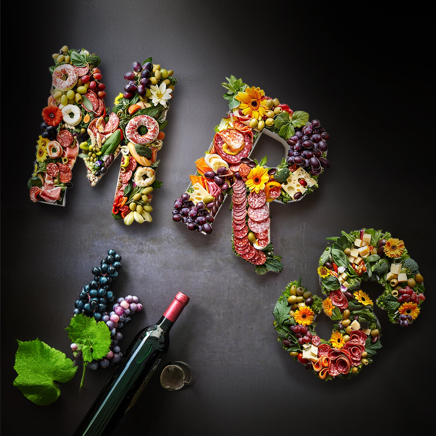 Pop Fizz Designs | Charcuterie Fillable Letters