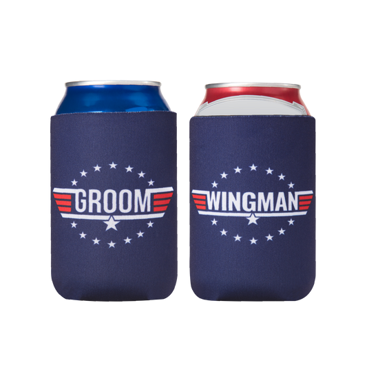 Bachelor Party Favors Slim Can Coolers I Groomsman Gift for Wedding I Team Groom Gifts | Wedding Party Favors