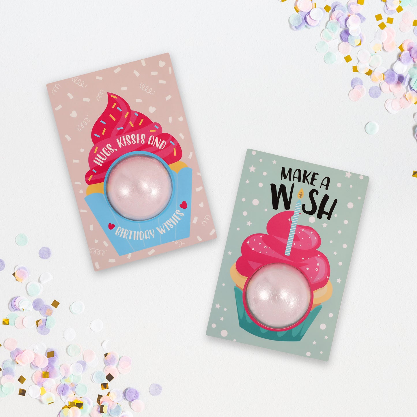 Birthday Bath Bomb Greeting Cards