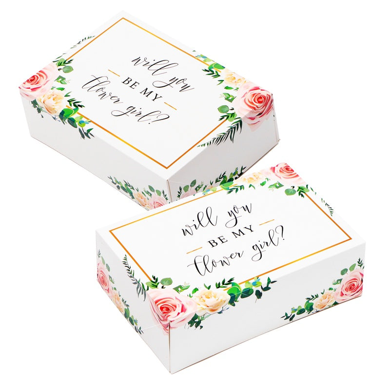 Flower Girl Proposal Box Sets (Set of 2)