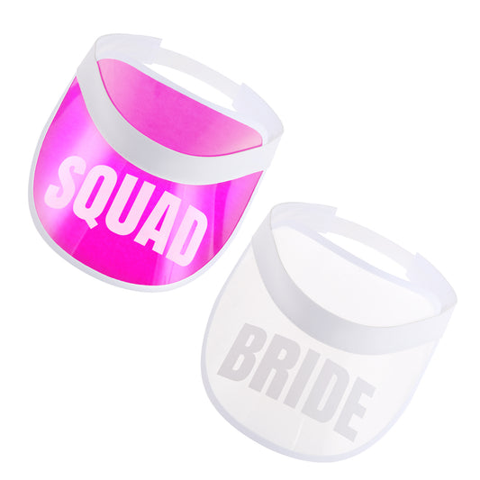 Bridesmaid Poker Visors