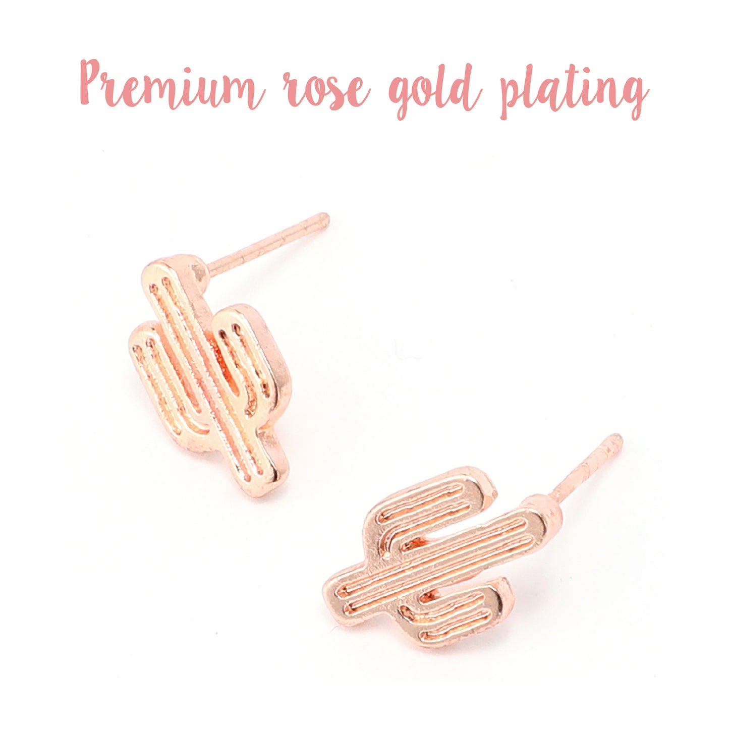 Cactus Rose Gold Jewelry