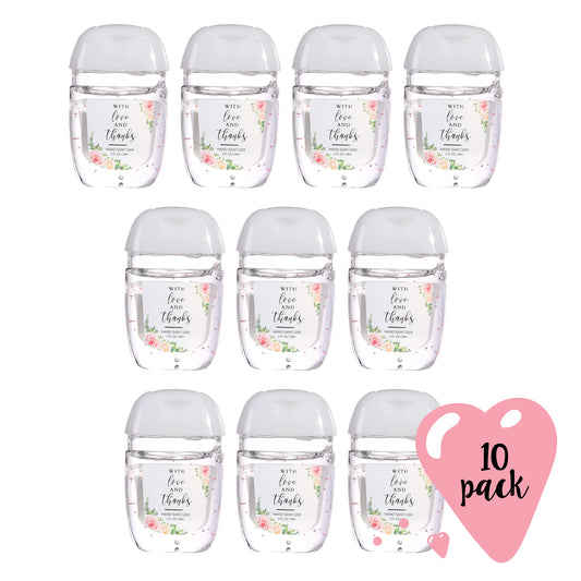 Wedding Hand Sanitizer Party Favors