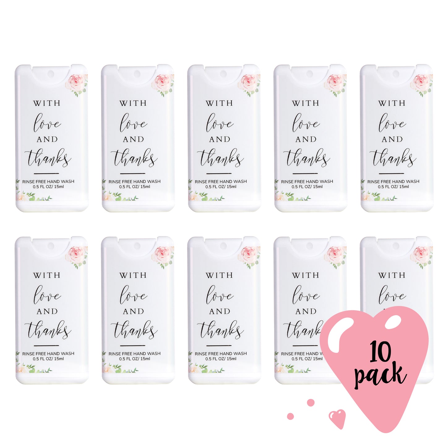 Wedding Hand Sanitizer Party Favors