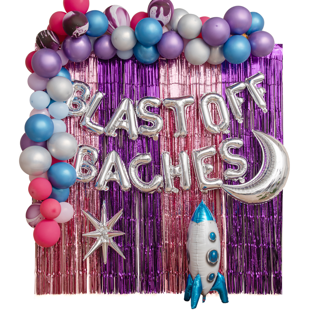 Blast off Baches Bachelorette Party Kit I Galaxy Bachelorette Party Decorations