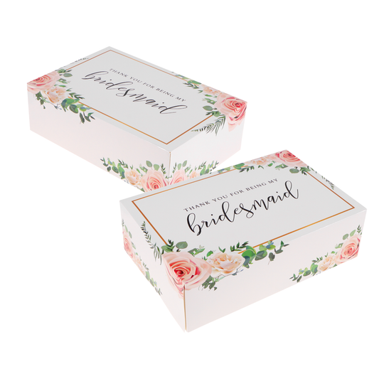 Thank You for Being My Bridesmaid Box Set (Floral)